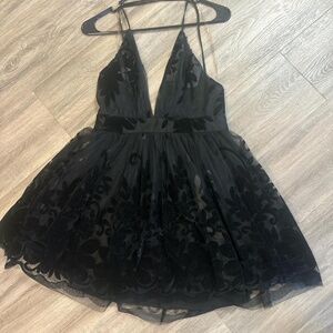 Black vintage dress